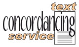 Text Concordancing Service